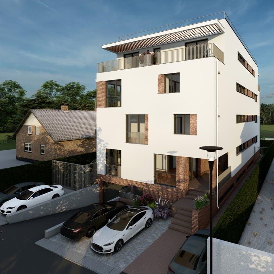 Randare exterior Niva Residence Popești-Leordeni 1