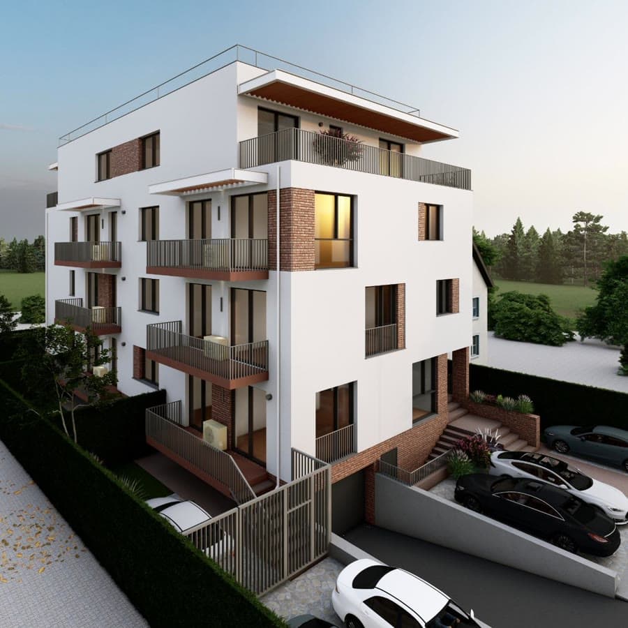 Randare exterior Niva Residence Popești-Leordeni 2