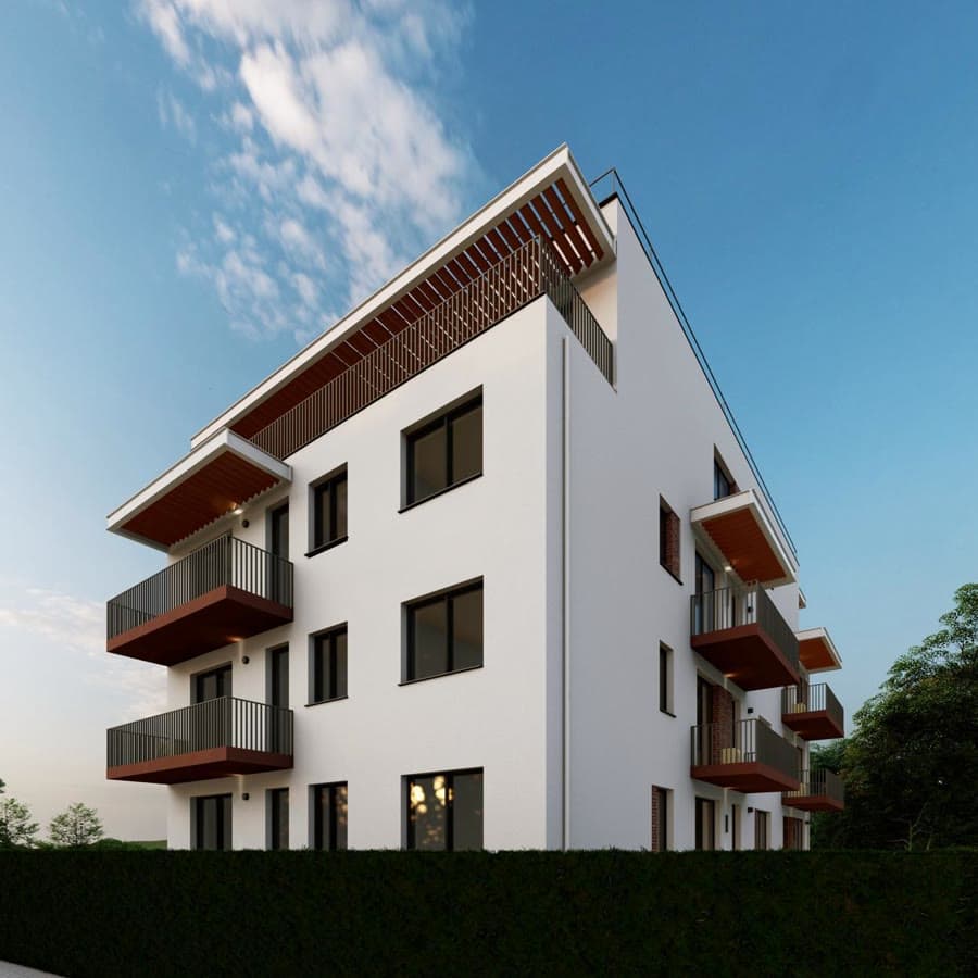 Randare exterior Niva Residence Popești-Leordeni 3