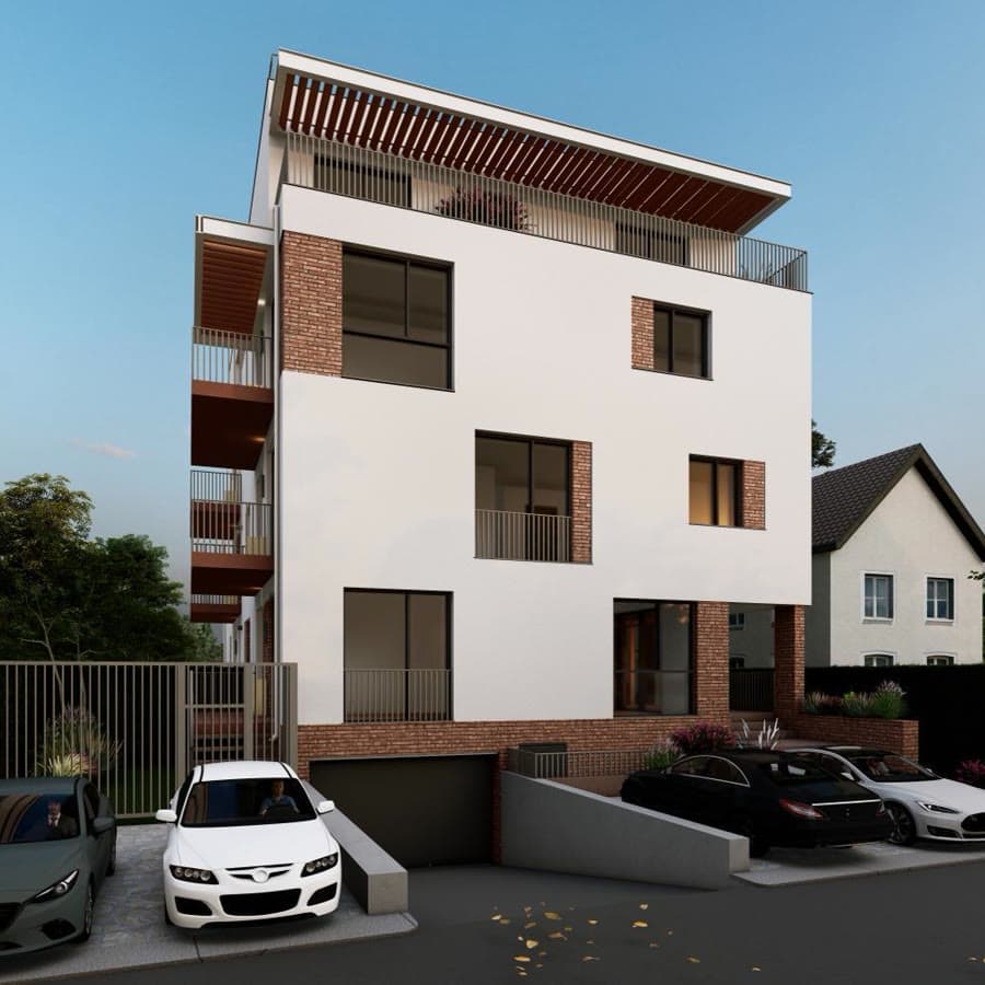 Randare exterior Niva Residence Popești-Leordeni 4